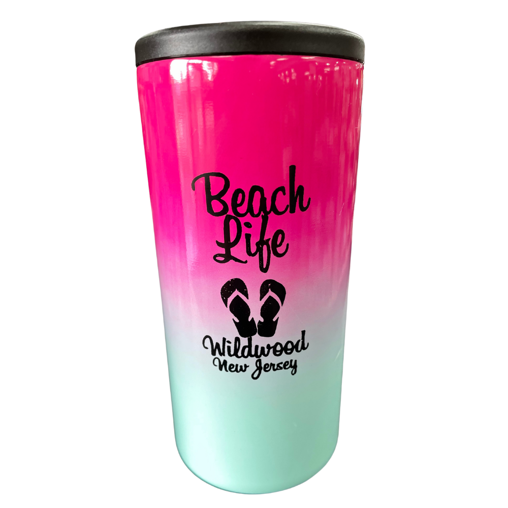 Life Is Better At The Beach 4 in 1 Can Koozie