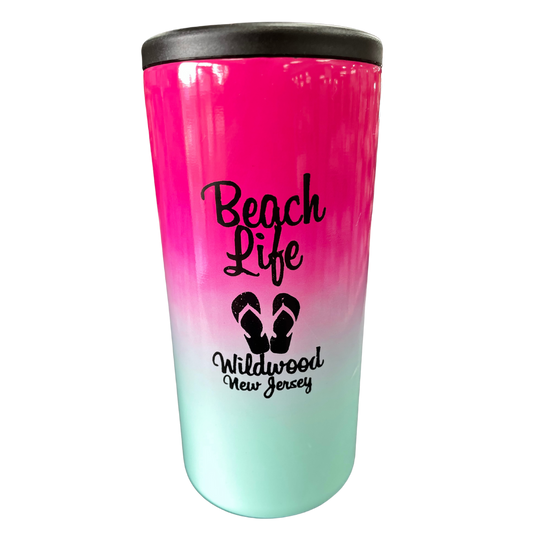 Beach Life Thermal Can Cooler