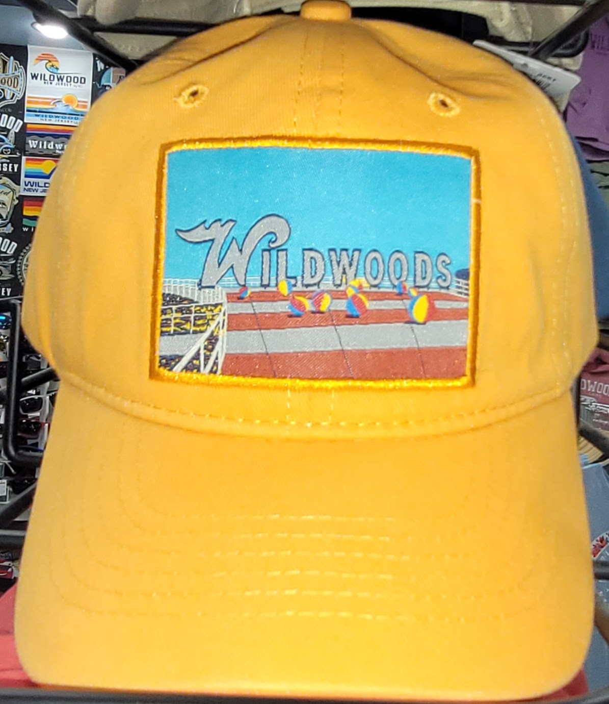 Wildwood Patch Sign Logo Yellow Unisex