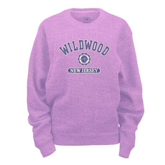 Wildwood Salty Vibes (Purple Patch) Nantucket Crewneck