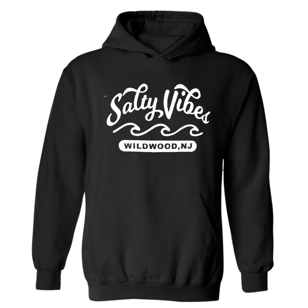 Salty Vibes Wildwood (White Patch) Hoodie