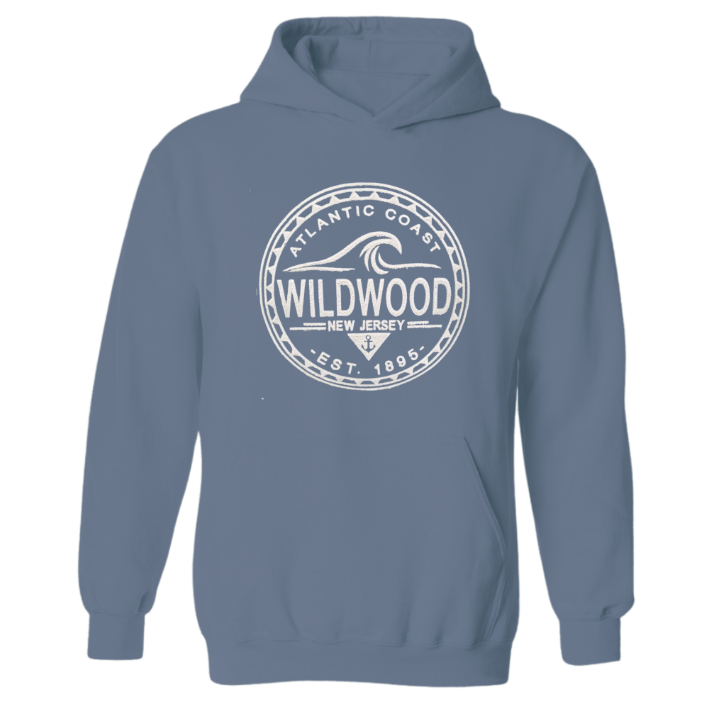 Wildwood Waves (Silver Patch) Hoodie
