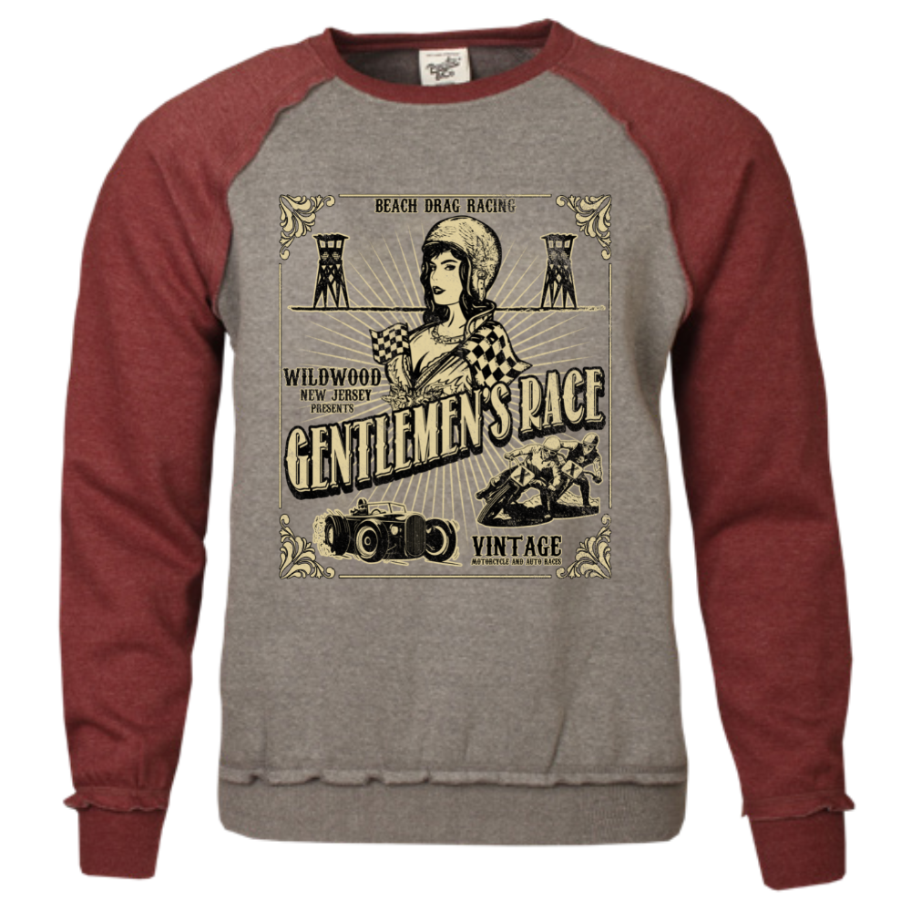 The Race Of Gentlemans Two Tone Crewneck Sweater (R20)