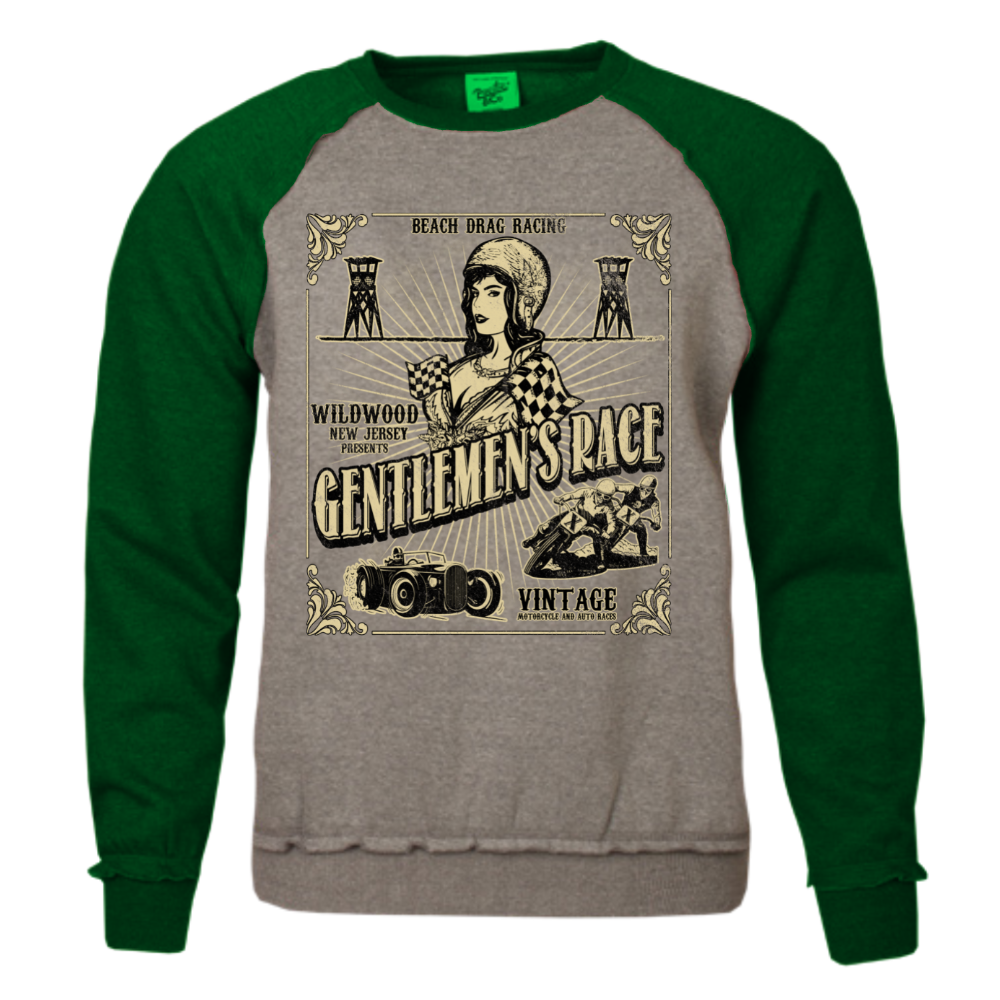 The Race Of Gentlemans Two Tone Crewneck Sweater (R20)