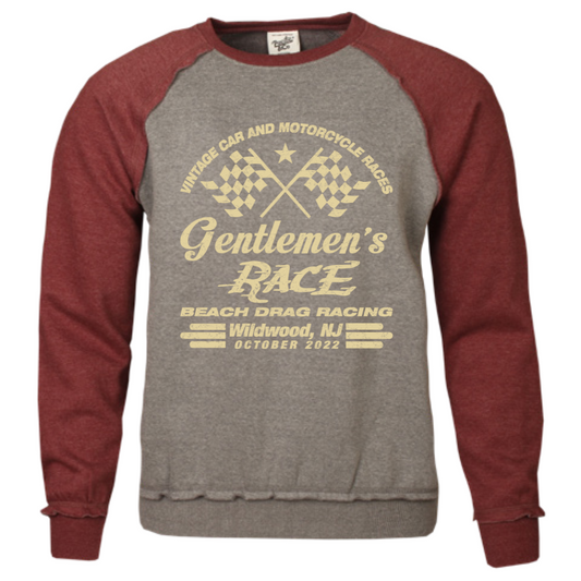 The Race Of Gentlemans Two Tone Crewneck Sweater (R15)