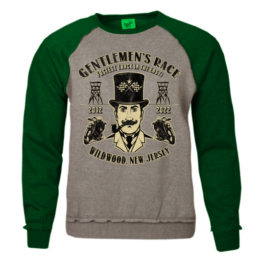 The Race Of Gentlemans Two Tone Crewneck Sweater (R16)