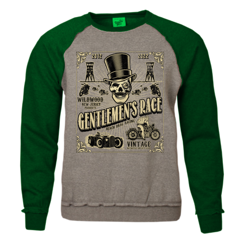 The Race Of Gentlemans Two Tone Crewneck Sweater (R6)