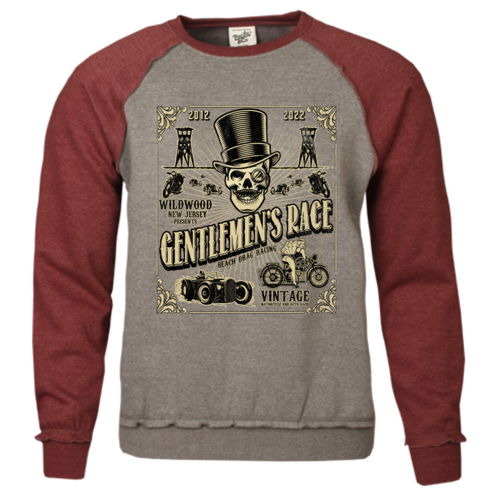 The Race Of Gentlemans Two Tone Crewneck Sweater (R6)