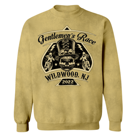The Race Of Gentlemans Acid Washed Crewneck Sweater (R19)