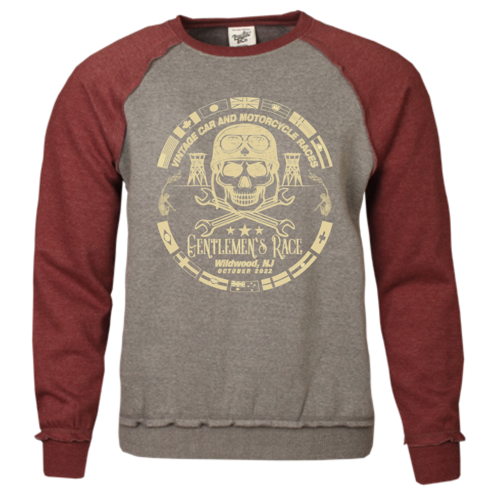 The Race Of Gentlemans Two Tone Crewneck Sweater (R14)