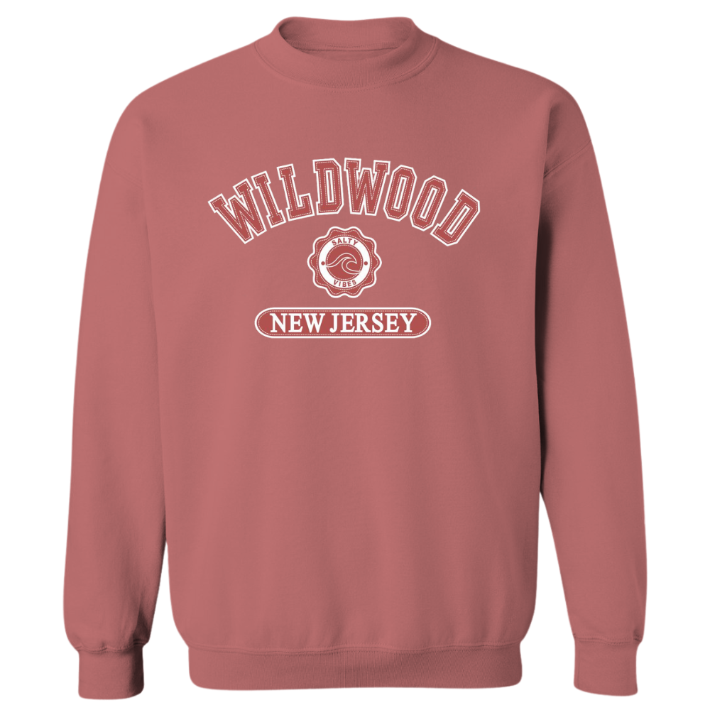 Wildwood Salty Vibes (Red Patch) Crewneck Sweater