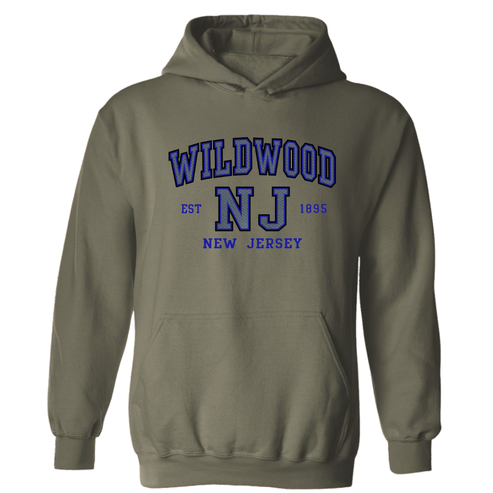 Wildwood Established (Grey/Blue Patch) Hoodie