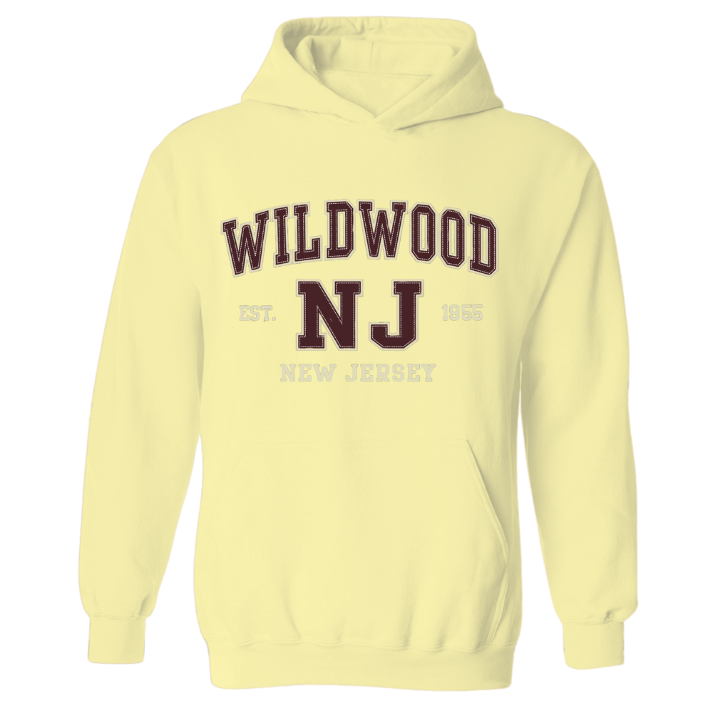 Wildwood Established (Burgundy Patch) Hoodie