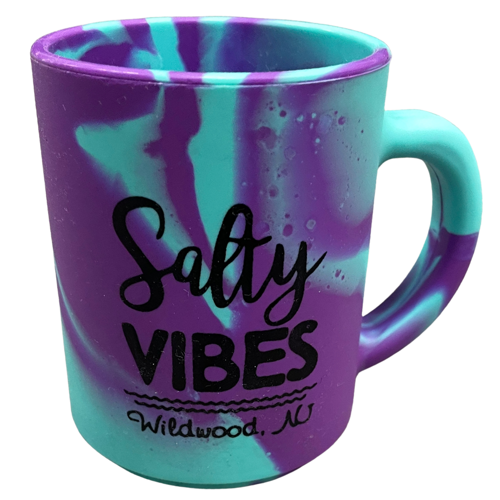 Salty Vibes Silicone Mugs (12oz)
