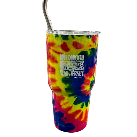Multi Tie Dye Thermal Insulated Cup