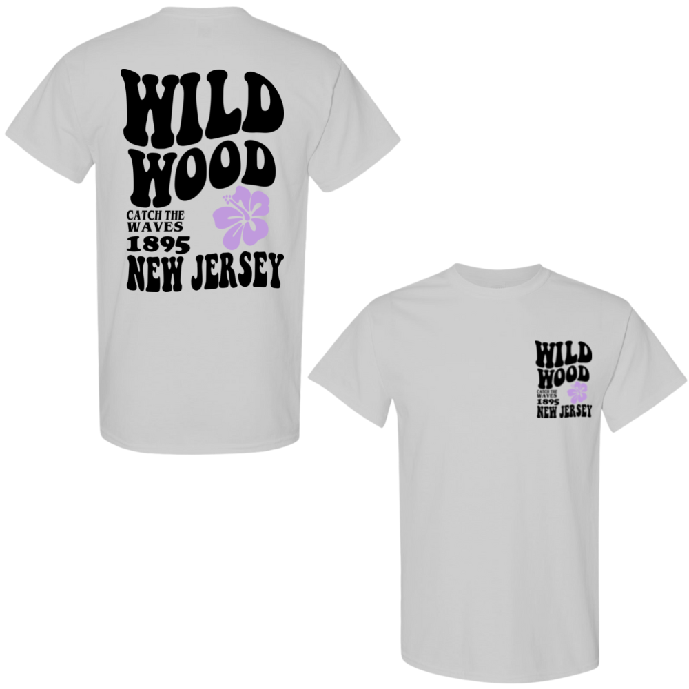 Wildwood Hippy (Black/Purple) Tshirt