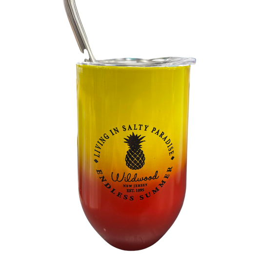 Ombre Pineapple Thermal Insulated Cup