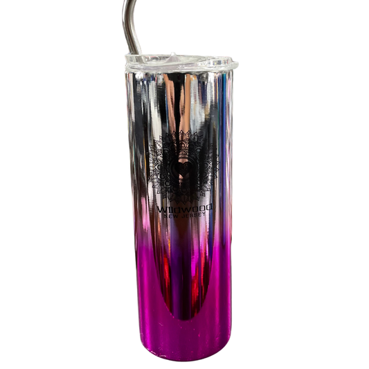 Reflective Pink Thermal Insulated Cup