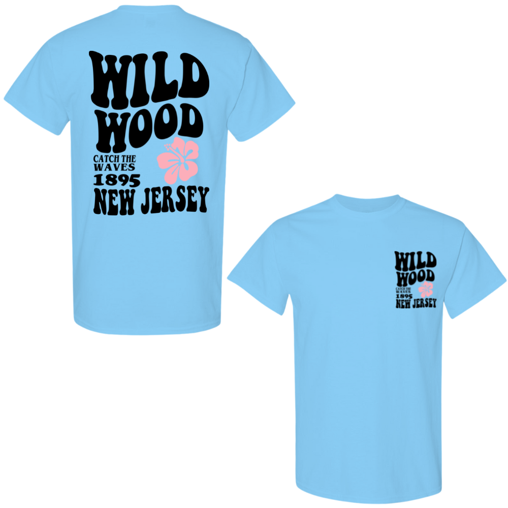 Wildwood Hippy (Black/Pink) Tshirt