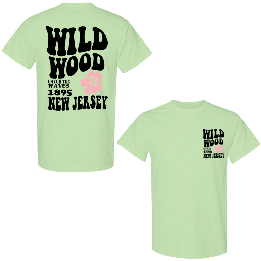 Wildwood Hippy (Black/Pink) Tshirt
