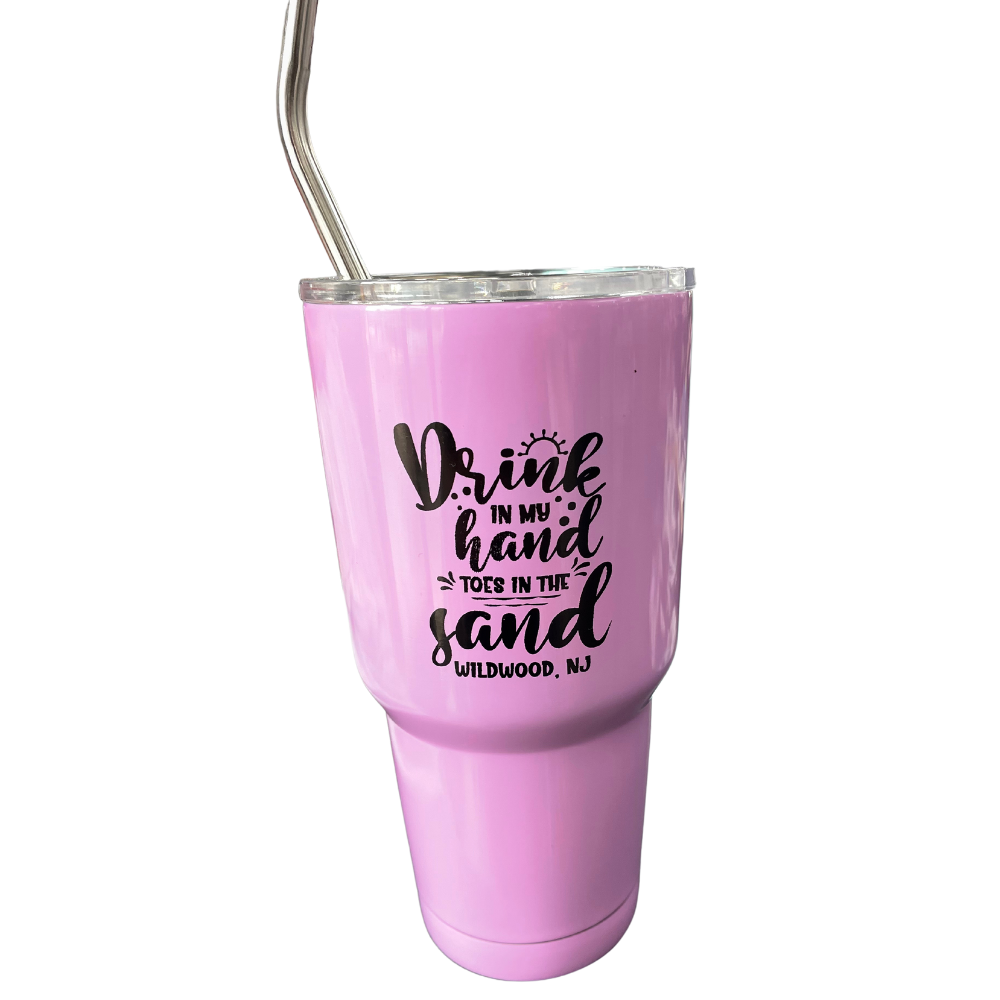 Drink In My Hand Purple Thermal Insulated Cup