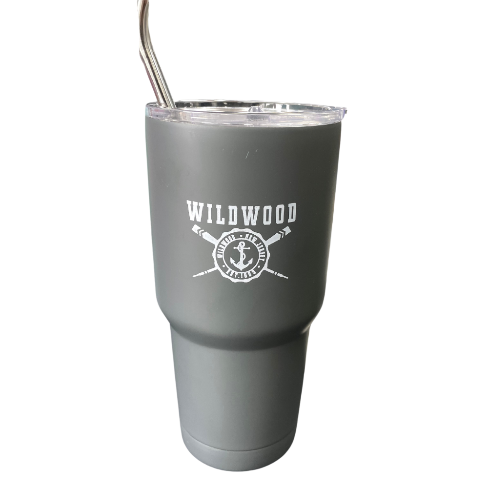 Grey Oars And Anchor Thermal Insulated Cup