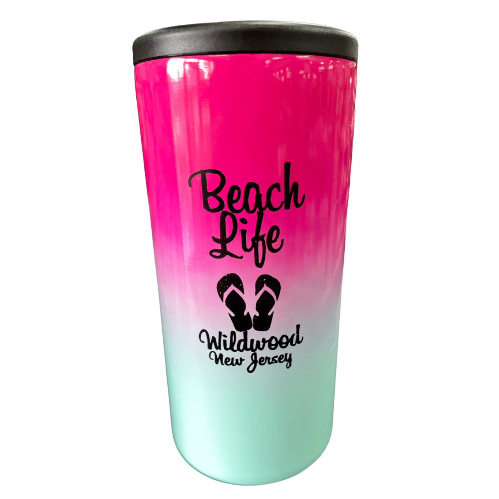 Beach Life Thermal Can Cooler
