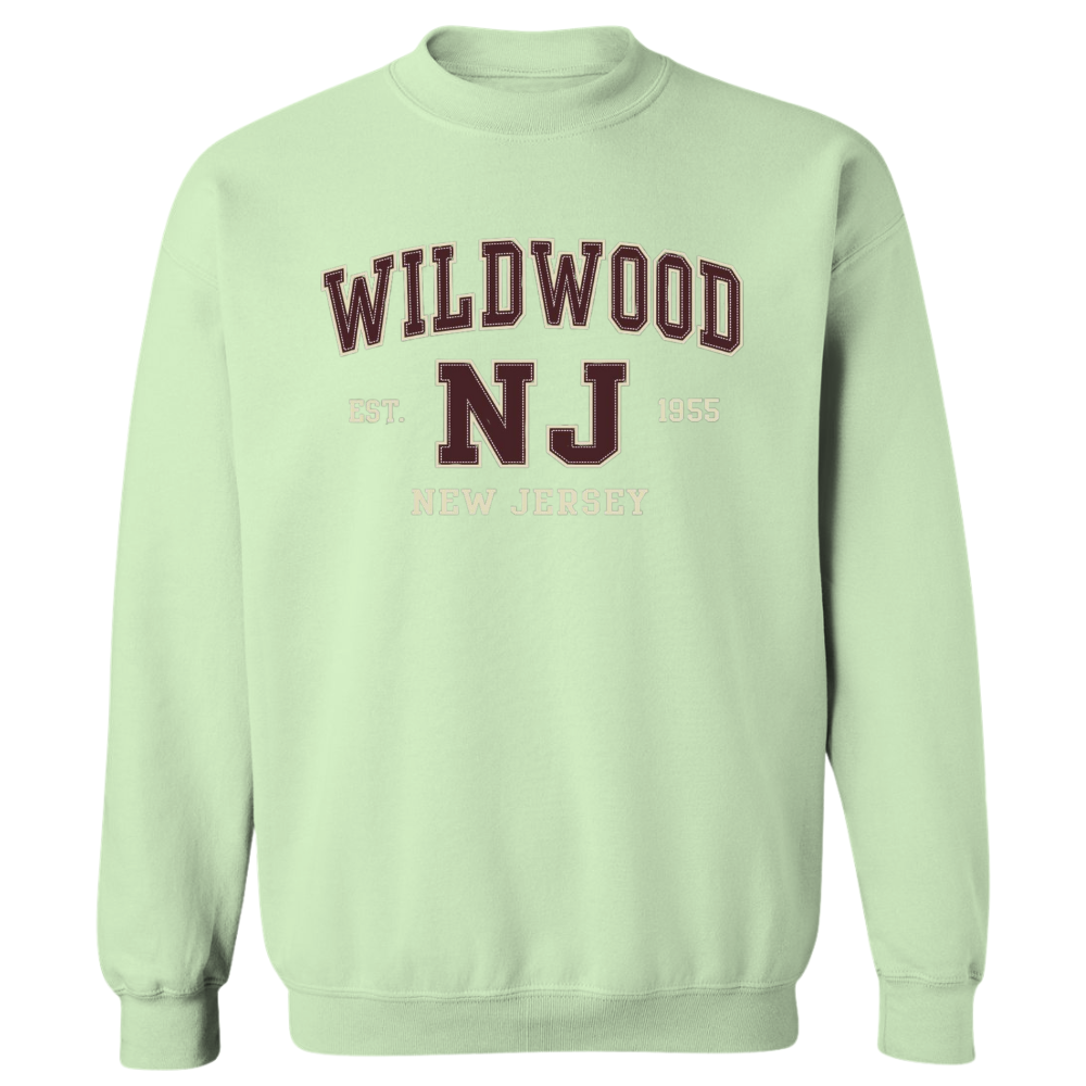 Wildwood Established (Burgundy Patch) Crewneck Sweater