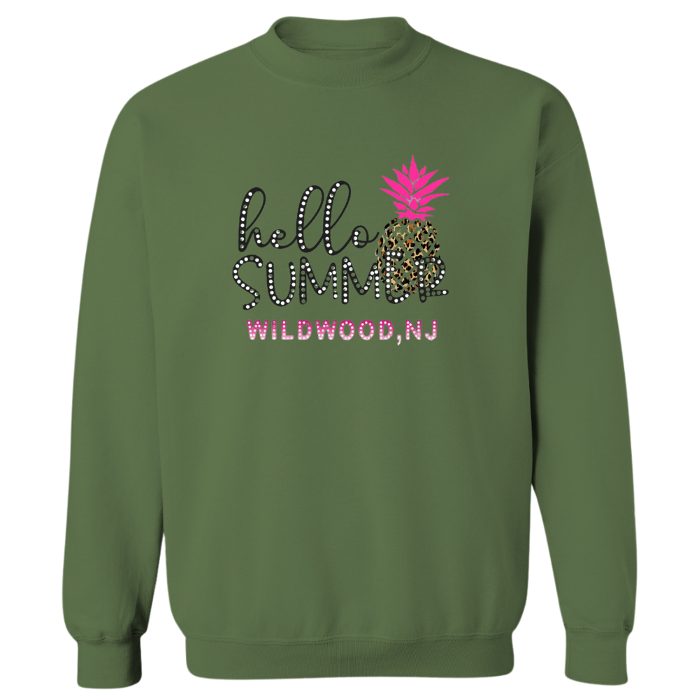 Hello Summer Wildwood Patch Crewneck Sweater