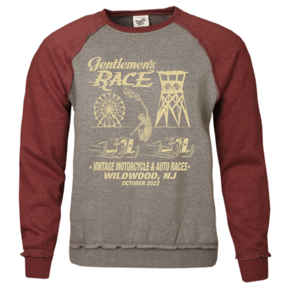 The Race Of Gentlemans Two Tone Crewneck Sweater (R7)