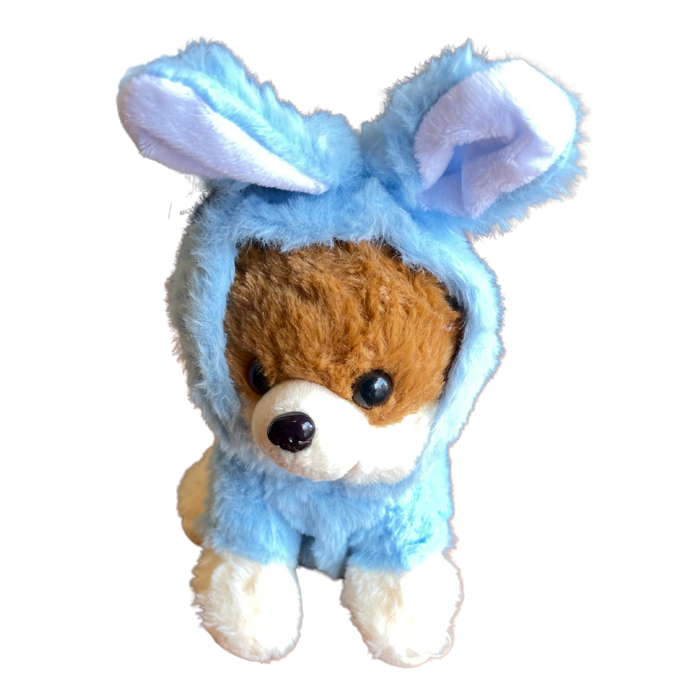 Blue Puppy Stuffed Animal