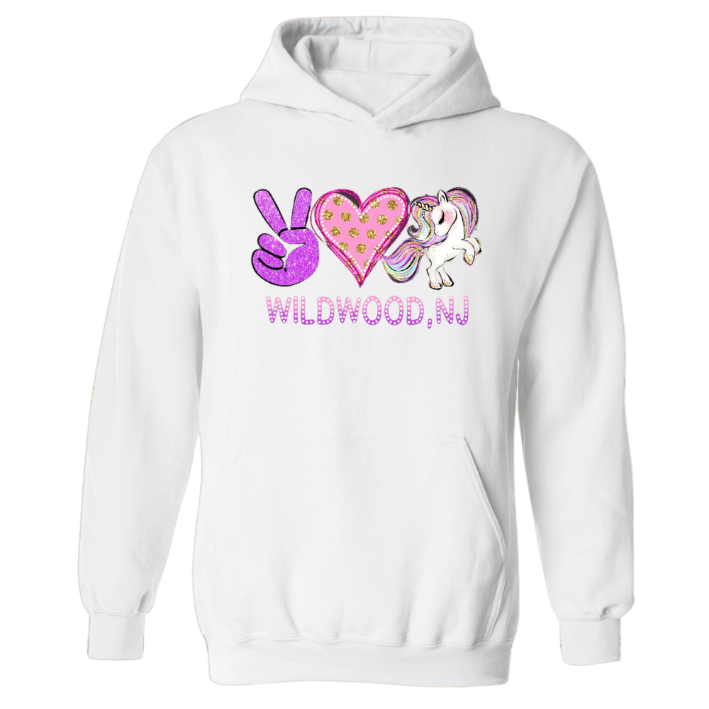 Peace And Love Wildwood Patch Hoodie