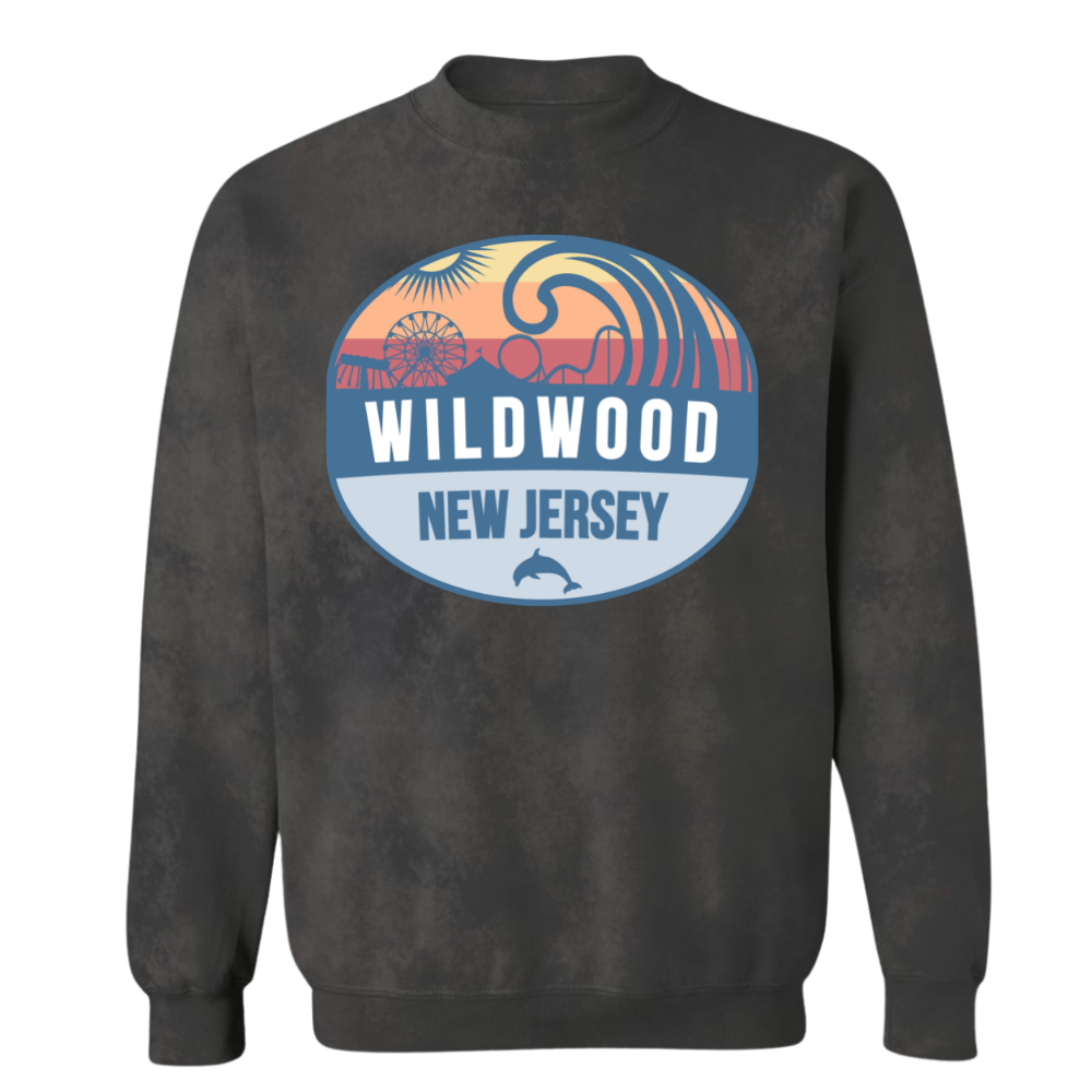 Wildwood Acid Washed Crewneck Sweater (W25)