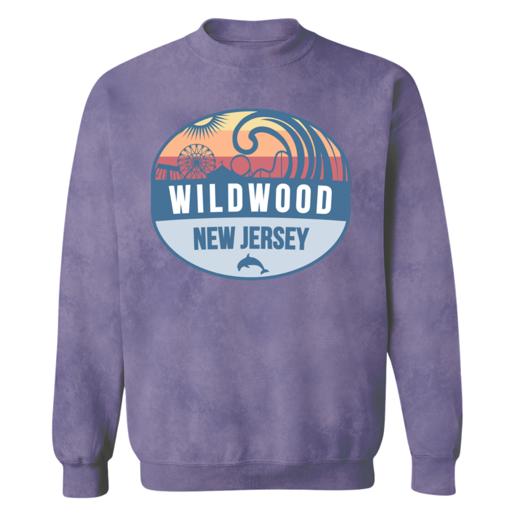 Wildwood Acid Washed Crewneck Sweater (W25)