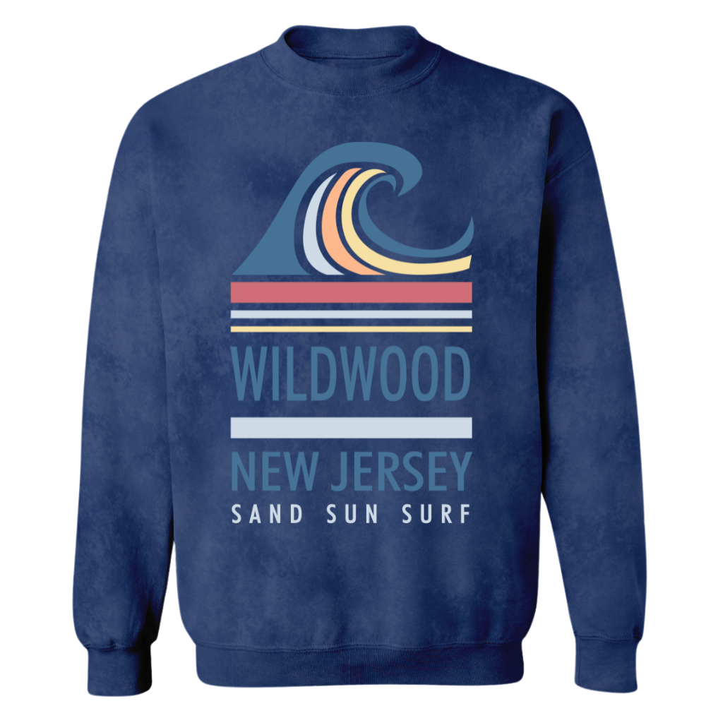 Wildwood Acid Washed Crewneck Sweater (W31)
