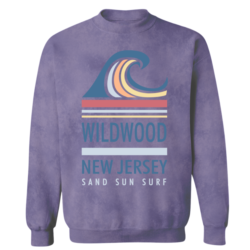 Wildwood Acid Washed Crewneck Sweater (W31)