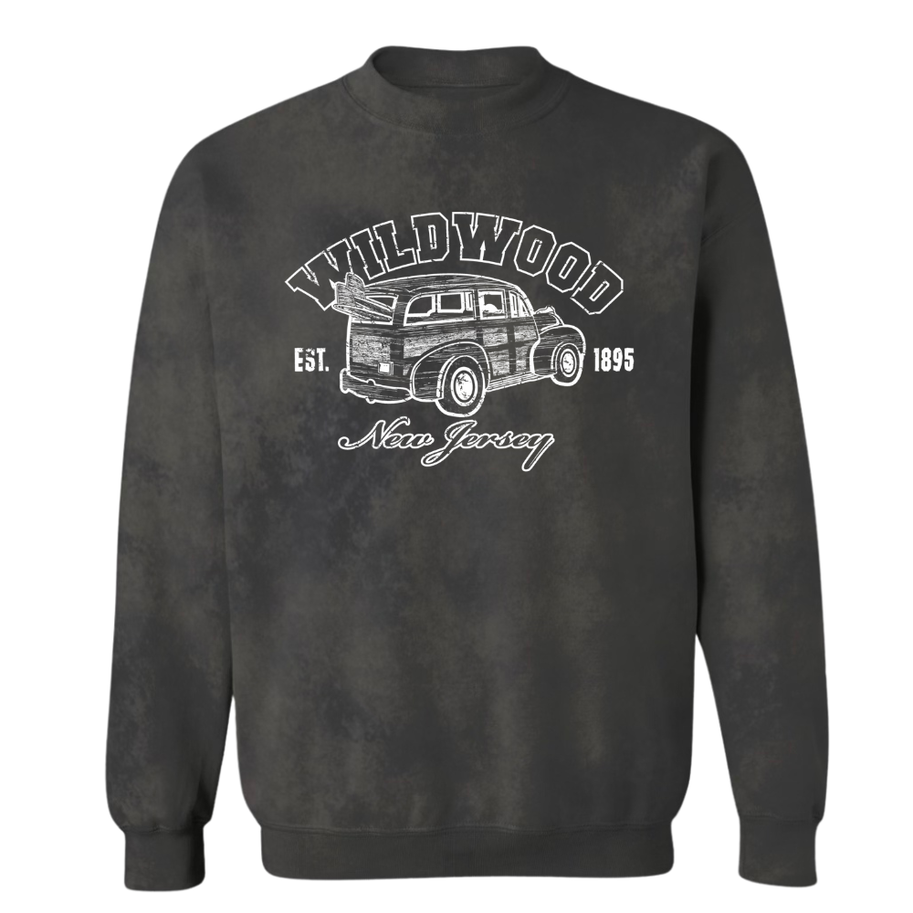 Wildwood Acid Washed Crewneck Sweater (W9)