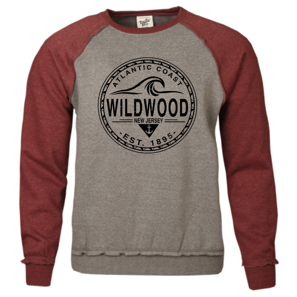 Wildwood Two Tone Crewneck Sweater (W190)