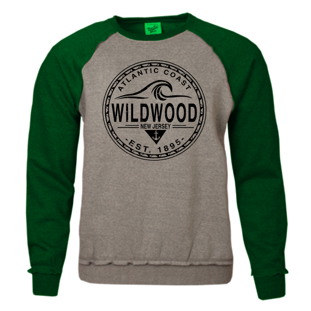 Wildwood Two Tone Crewneck Sweater (W190)