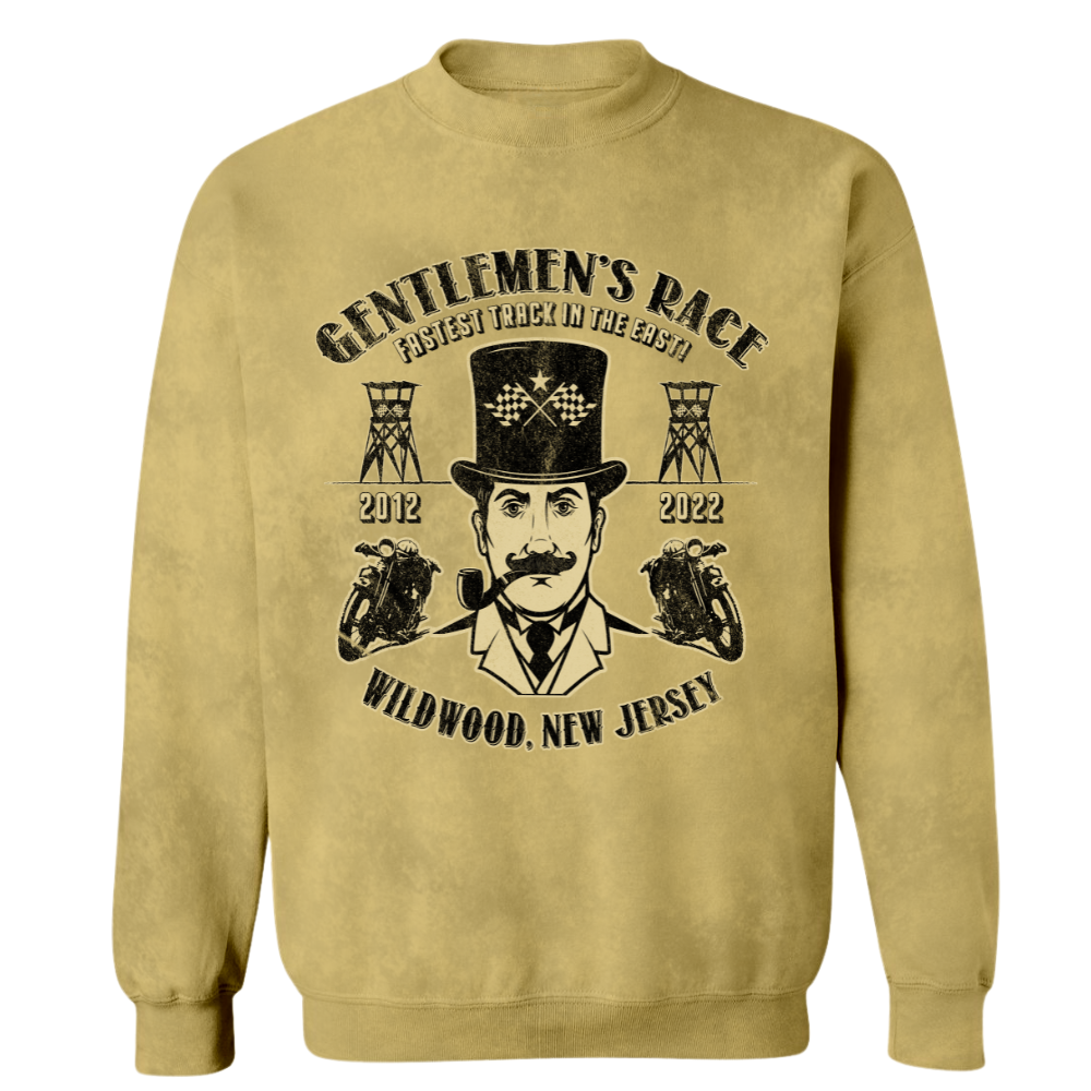 The Race Of Gentlemans Acid Washed Crewneck Sweater (R16)