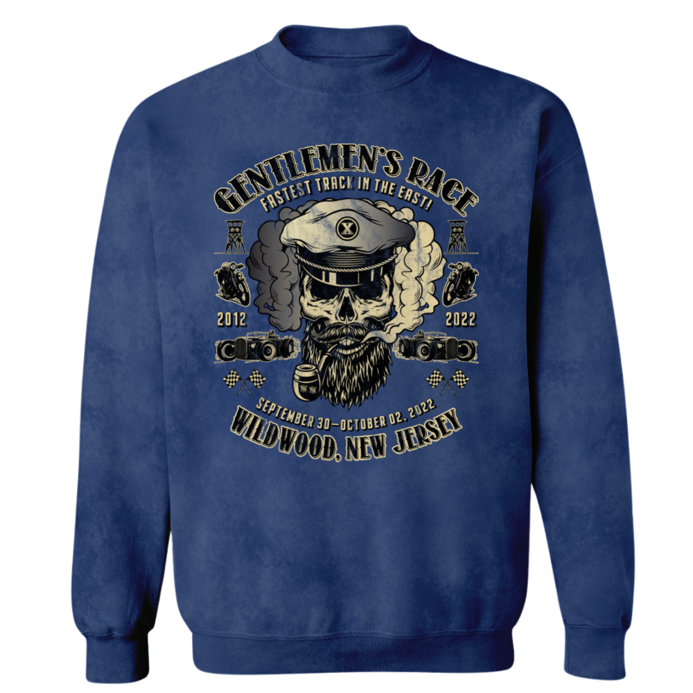 The Race Of Gentlemans Acid Washed Crewneck Sweater (R5)