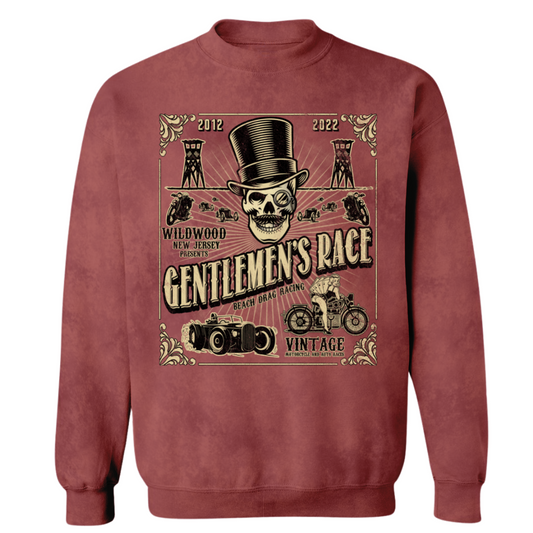 The Race Of Gentlemans Acid Washed Crewneck Sweater (R6)